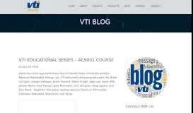 
							         VTI Educational Series – AC9001 Course - VTI Security								  
							    