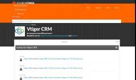 
							         Vtiger CRM Activity - SourceForge								  
							    