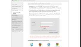 
							         VTS Troubleshooting Documents | Login Problems | User Receives ...								  
							    