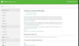 
							         Vuforia License Manager - Vuforia Library								  
							    