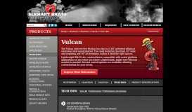 
							         Vulcan Tech Info | Monitors | Elkhart Brass - Fire Fighting Equipment								  
							    