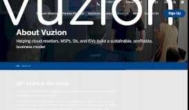 
							         Vuzion EDGE - Vuzion, Powered by Cobweb | Vuzion.cloud								  
							    