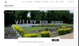 
							         VVU ischool: Valley View University Students Portal								  
							    