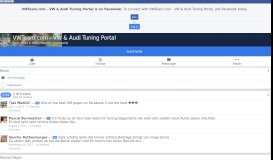 
							         VWTeam.com - VW & Audi Tuning Portal - Startseite | Facebook								  
							    