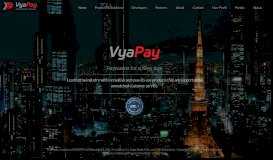 
							         VyaPay | Payments								  
							    