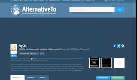 
							         VyOS Alternatives and Similar Software - AlternativeTo.net								  
							    