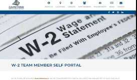 
							         W-2 TEAM MEMBER SELF PORTAL | Capstone Restaurant Group								  
							    