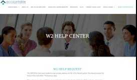 
							         W2 Help Center – Accountable Jobs								  
							    