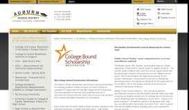 
							         WA College Bound Scholarship								  
							    