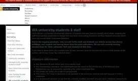 
							         WA university students & staff - Library - Curtin University								  
							    