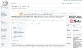 
							         Wabtec Corporation - Wikipedia								  
							    