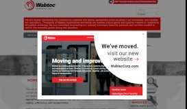 
							         Wabtec Savings Plan (401k) Highligts | Wabtec Corporation								  
							    