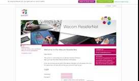 
							         Wacom Europe GmbH - Global Sites - Reseller Net - Wacom brand ...								  
							    
