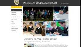 
							         Wadebridge School, Cornwall								  
							    