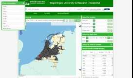 
							         Wageningen University & Research - Geoportal - Library - WUR								  
							    