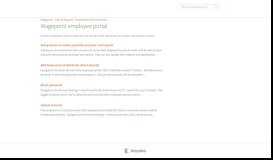 
							         Wagepoint Employee Portal | Wagepoint								  
							    