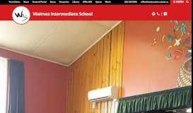 
							         Waimea Intermediate School								  
							    