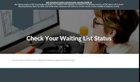 
							         Waiting Lists - Charter Oak Communities								  
							    