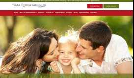 
							         Wake Family Medicine - Primary Care Physician in Cary Apex ...								  
							    