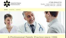 
							         Wakefield Medical Professionals								  
							    