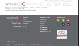 
							         WakeMed Physician Practices Rolls Out Epic, MyChart Patient Portal ...								  
							    