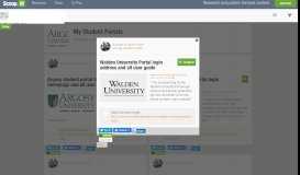 
							         Walden University Portal login address and all ... - Scoop.it								  
							    