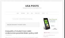 
							         Walden university student login – USPosts								  
							    