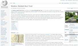 
							         Walden–Wallkill Rail Trail - Wikipedia								  
							    