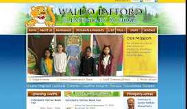
							         Waldo Pafford Elementary School								  
							    