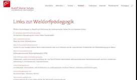 
							         Waldorfpädagogik - Rudolf Steiner Schule MG								  
							    