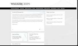 
							         Walker Crips - Home page								  
							    