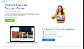 
							         Walmart Associate Discount Center - BenefitHub								  
							    