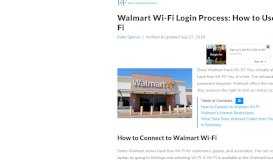 
							         Walmart Wi-Fi Login - First Quarter Finance								  
							    