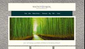
							         Walnut Creek Naturopathic | Natural Therapies—Personal Care								  
							    