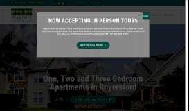
							         Walnut Crossing: Royersford PA Apartments for Rent								  
							    