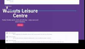 
							         Walnuts Leisure Centre | Mytime Active								  
							    
