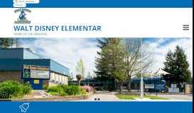 
							         Walt Disney Elementary School								  
							    