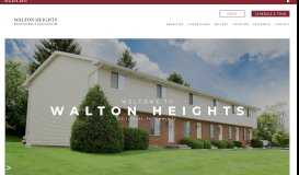 
							         Walton Heights Townhomes and Apartments | Altoona, PA								  
							    