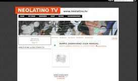 
							         Wamis jharkhand user manual - NeoLatino Tv								  
							    