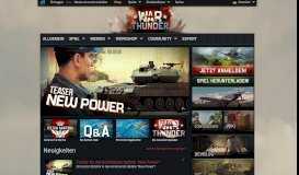 
							         War Thunder – Next-Gen Combat MMO für PC, Mac und Playstation 4 ...								  
							    