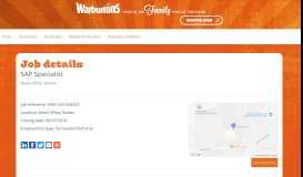 
							         Warburtons | Jobs | Search here for your perfect ... - Jobtrain Solutions								  
							    