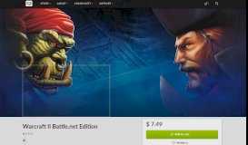 
							         Warcraft II Battle.net Edition on GOG.com								  
							    