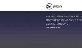 
							         Wardlaw Claims Service & Risk Solutions								  
							    