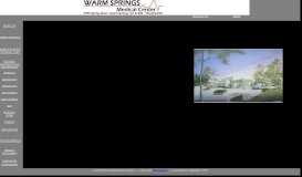
							         Warm Springs Medical Center - Home Page								  
							    