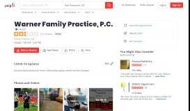 
							         Warner Family Practice, P.C. - 12 Photos & 138 Reviews - Family ...								  
							    