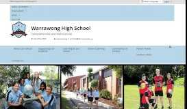 
							         Warrawong High School: Home								  
							    