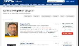 
							         Warren Immigration Lawyers - Compare Top Immigration Attorneys in ...								  
							    