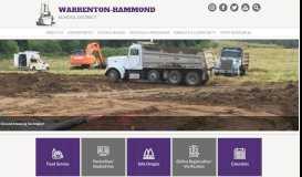 
							         Warrenton-Hammond School District								  
							    