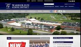
							         Warrior Run School District: Home								  
							    