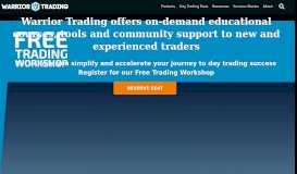 
							         Warrior Trading | Warrior Trading | Momentum Day Trading Courses ...								  
							    